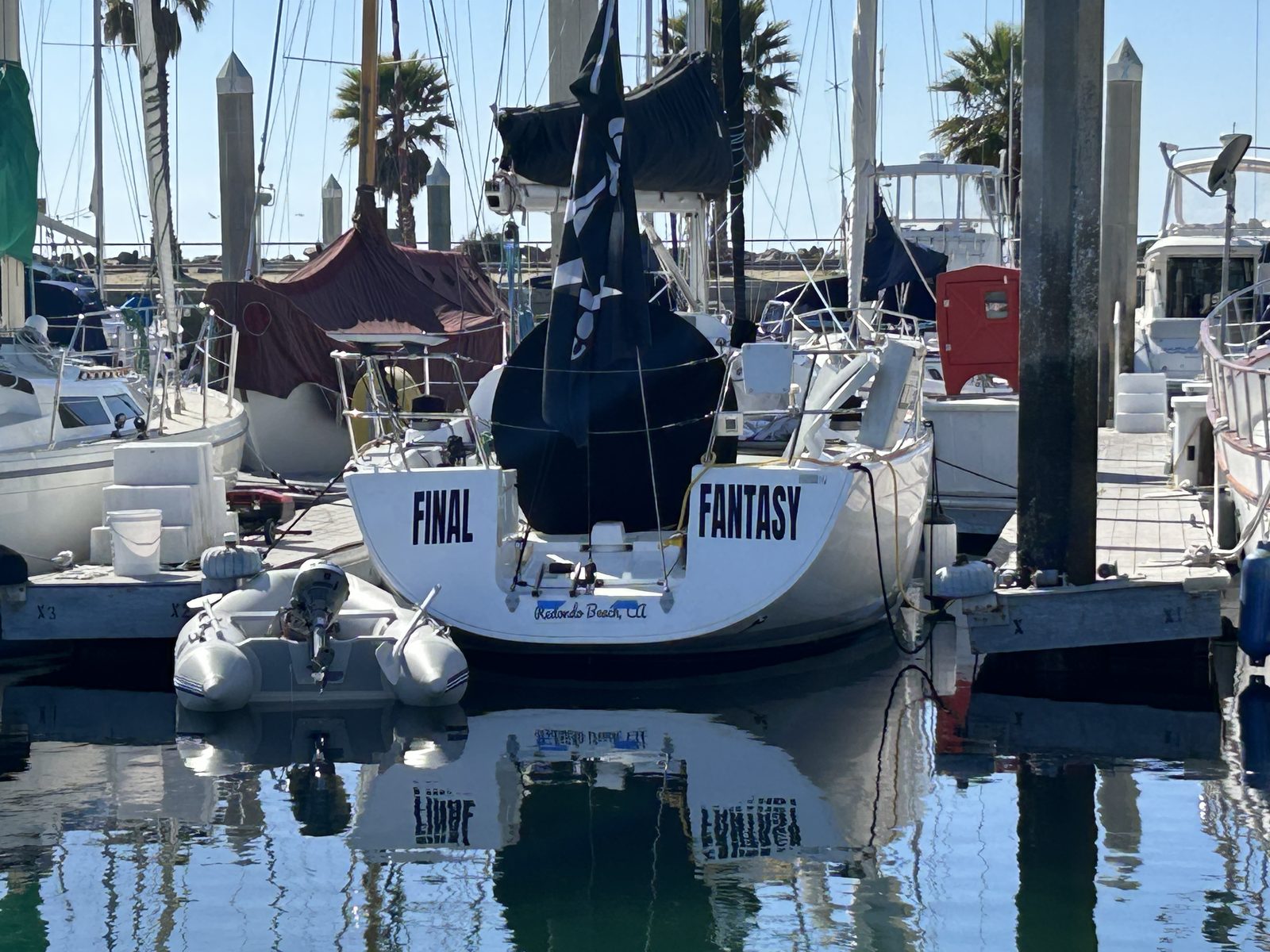Sailboat repair and rigging — Wolfe, Hoover & Sons Engineering mobile marine service